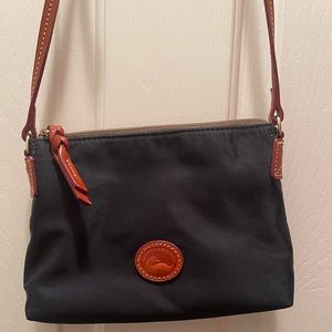 Dooney & Bourke medium size cross body, dark blue
